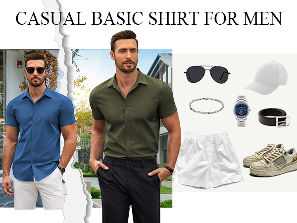 basic fashion shirt for men