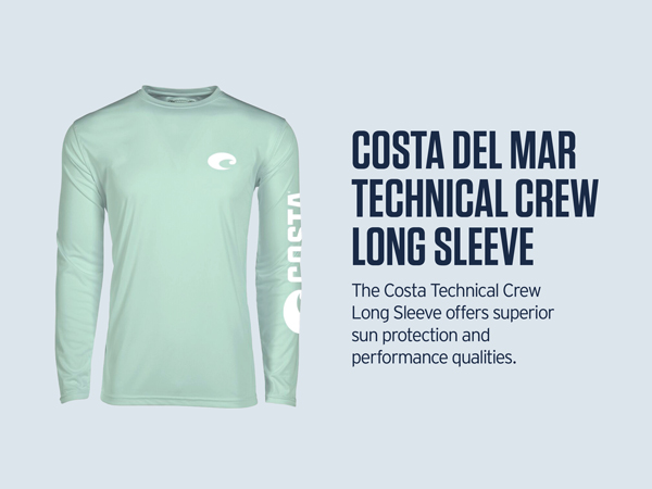 Costa Del Mar Technical Crew Long Sleeve