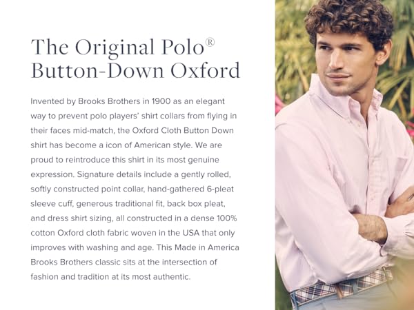 Oxford button down OCBD Shirt Polo 