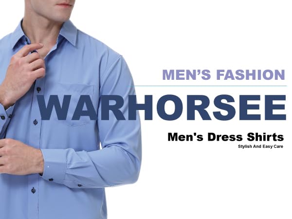 mens easy care dress shirt