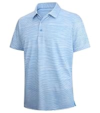 Mens Striped Golf Shirt