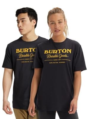 burton durable goods short sleeve t-shirt active organic cotton outdoors