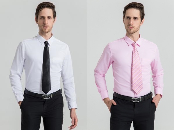 Solid Men Dress Shirts