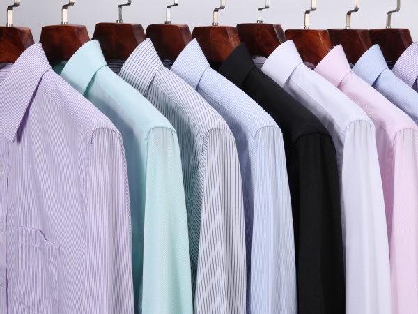 Men''s long sleeved solid color dress shirts