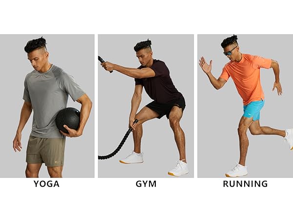 These workout t-shirts idea for gym training,running,and tennis.