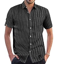 Mens Regular Fit Button Down Shirt