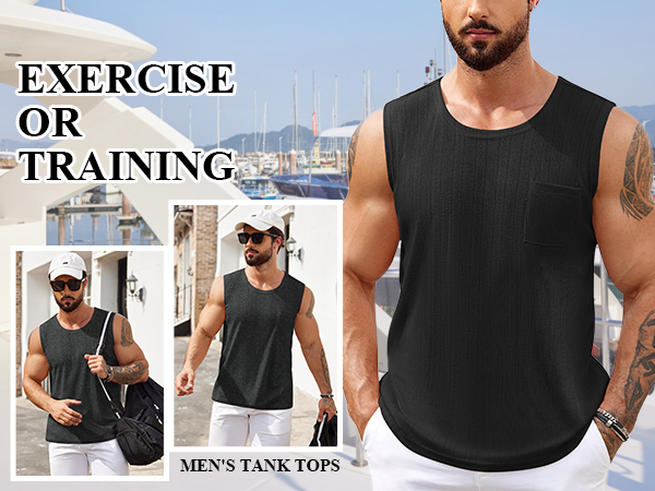 mens sleeveless tee shirts