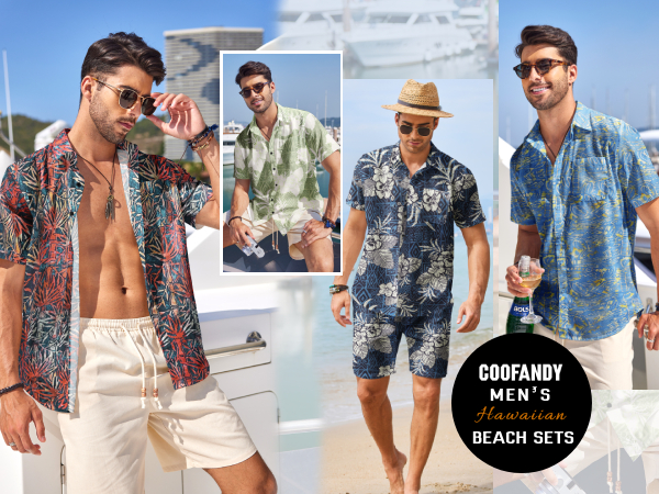 men short sets outfits 2 piece