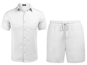 mens two piece outfits sets summer