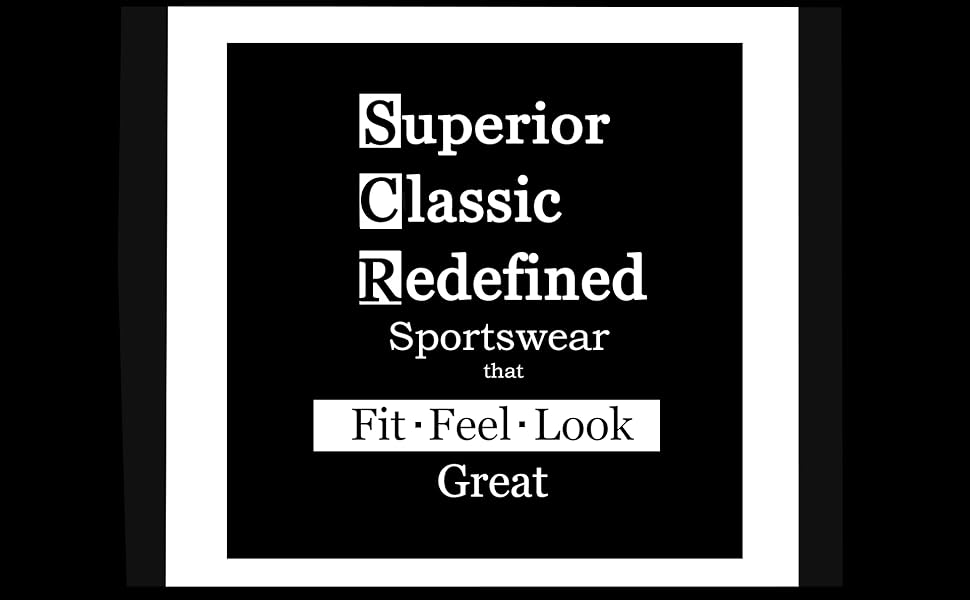 Superior Classic Redefined Sportswear SCR SPORTSWEAR clothing company brand better fit performance