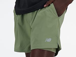 New Balance Men''s Ac Lined Short