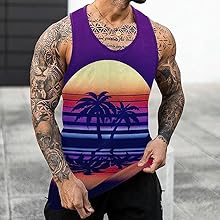 Summer Mens Tank Top