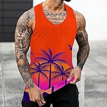 Summer Mens Tank Top