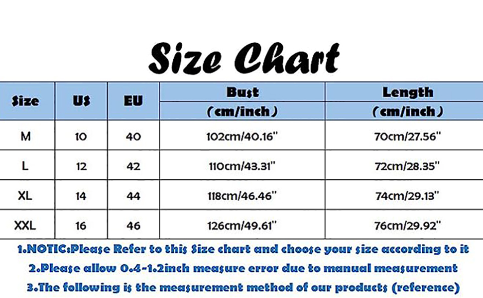 Size Table