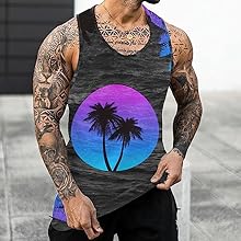 Summer Mens Tank Top