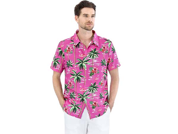 pink flamingo shirt mens