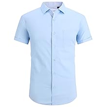 mens button down shirt short sleeve