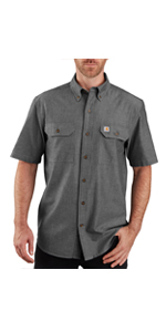 Carhartt, mens, short, sleeve, shirt, work, workwear