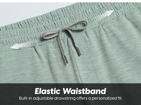 elasticated waistband