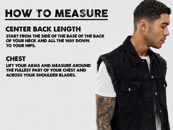 milwaukee leather mens cotton denim sleeveless shirt for bikers casual wear frayed cut off sleeves