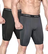 gym compression shorts