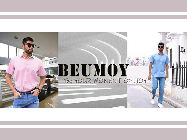 Beumoy casual mens shirt