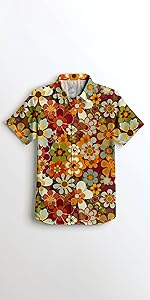 Retro 70s Floral Shirt