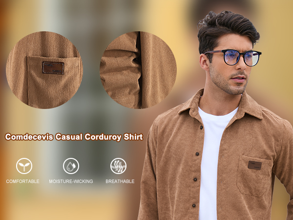 mens corduroy shirt