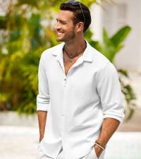 MENS LINEN SHIRT