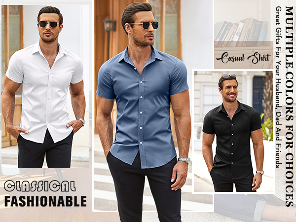 casual shirts for men