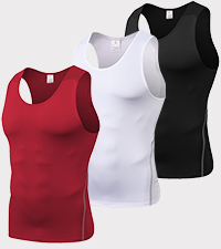 sleeveless compression shirt men