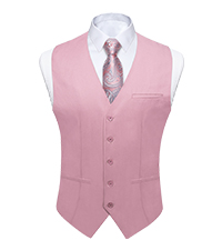 Mens Solid Vest