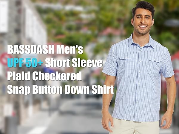 men''s short sleeve button down shirt