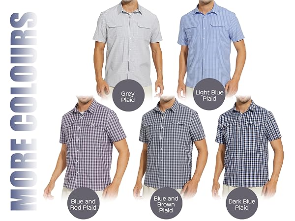 Dress shirts for men short sleeve