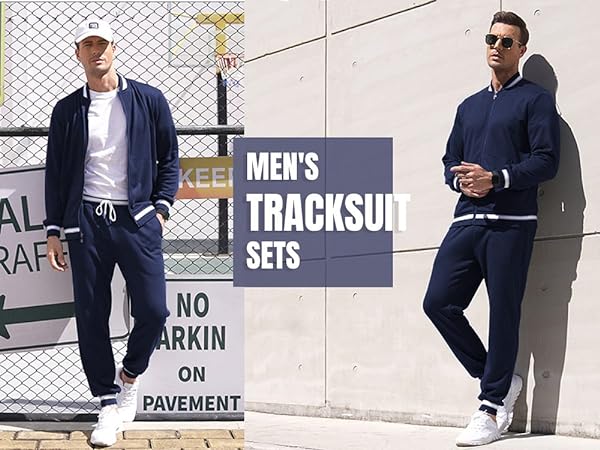 men&#39;s tracksuit zip up coofandy 2 piece zip up tracksuit sets