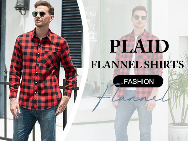 plaid flannel shirt