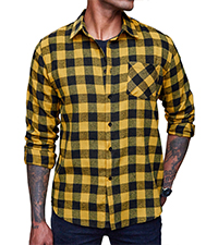 Men''s Flannel Plaid Shirts Long Sleeve