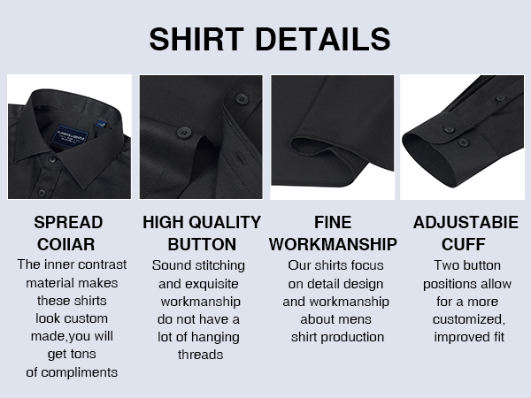 slim fit dress shirts