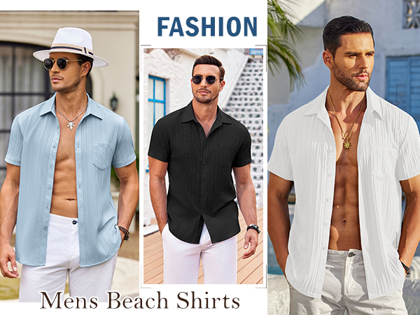 mens short sleeve button down shirts