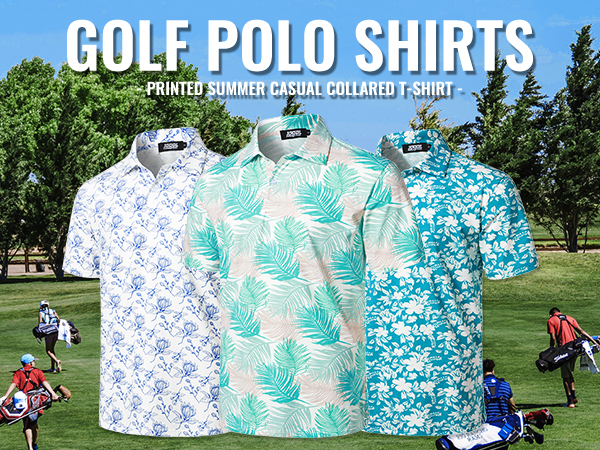 mens hawaiian polo shrits