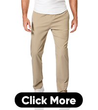 Cotton Tapered Pants