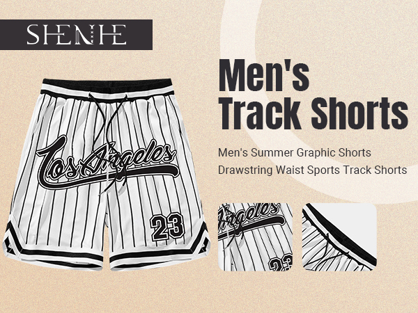 men striped shorts