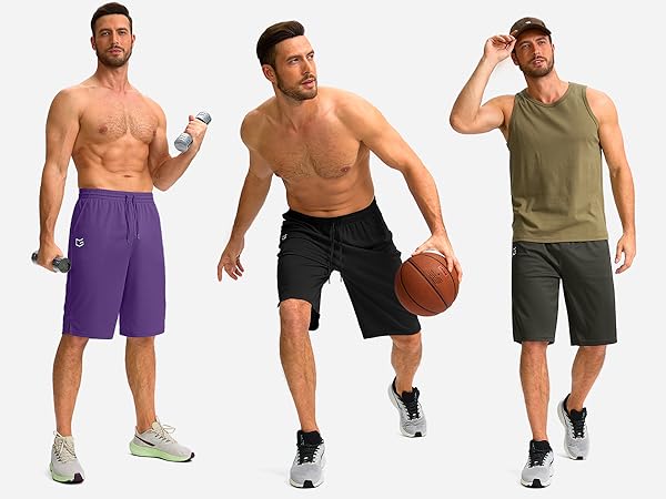 mens athletic shorts with pockets