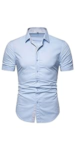 Short Sleeve Casual Button Shirt