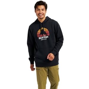 burton underhill pullover hoodie comfortable active outside outdoor unisex tech layer spring winter