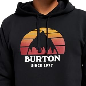 burton underhill pullover hoodie comfortable active outside outdoor unisex tech layer spring winter