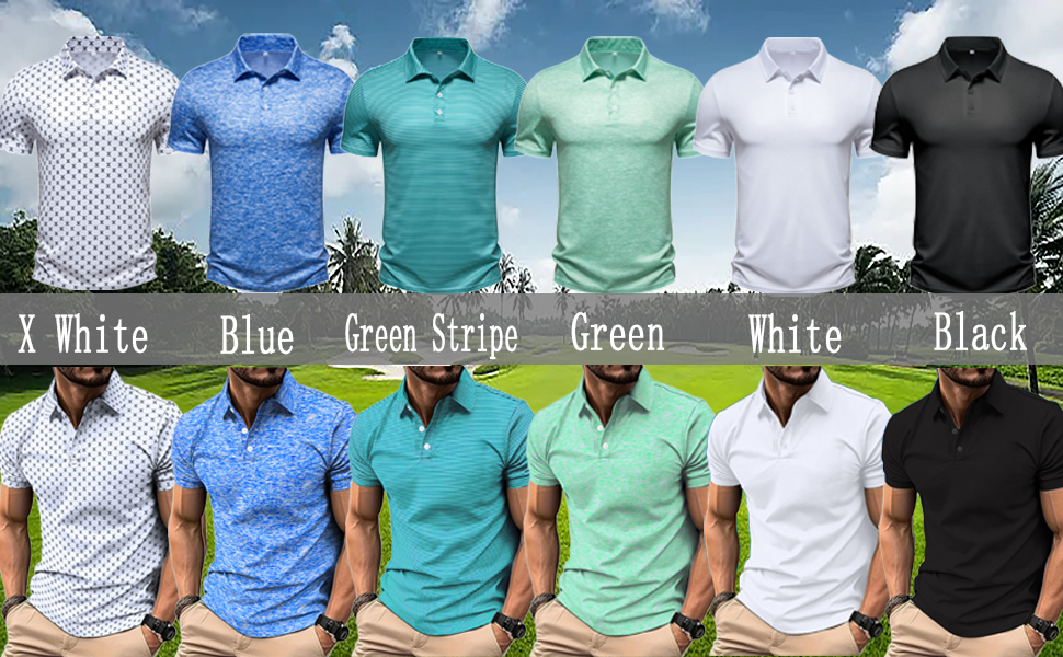 polo shirts for men short sleeve