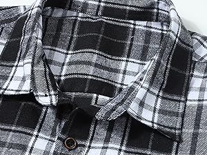 Button-Down Plaid Shirts