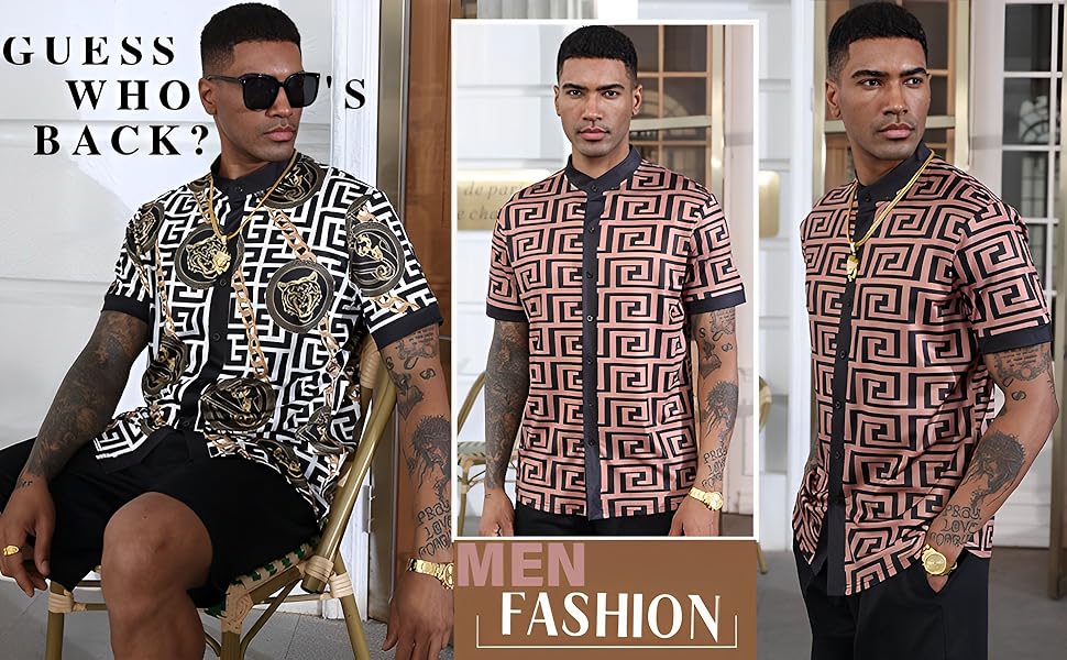 Mens African Dashiki Shirt african shirts for men Tribal Floral Print Beach Party Hippie T Shirt 