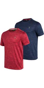 Spyder Men''s Athletic T-Shirt - 2 Pack